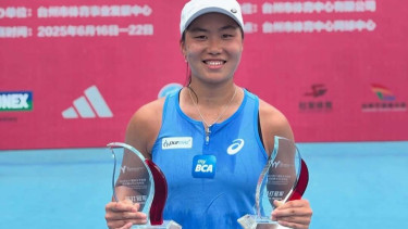 Petenis Indonesia Janice Tjen