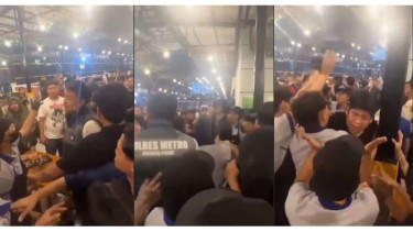 Pegawai dan Pengunjung Mie Gacoan Hadang Polisi yang Hendak Tangkap Pendemo