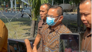 Bupati Pati Sudewo memenuhi panggilan KPK