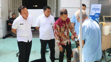 Lapas Cibinong memberikan pelatihan teknisi kepada warga binaan