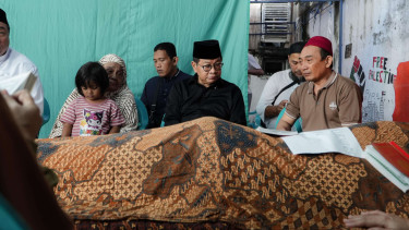 Gubernur Pramono melayat ke rumah duka Affan