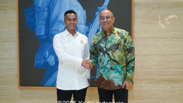 Ketum Kadin, Anindya Bakrie; Dubes India untuk RI, Sandeep Chakravorty