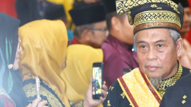 Ketua Umum DPH LAMR Provinsi Riau, Datuk Seri Haji Taufik Ikram Jamil