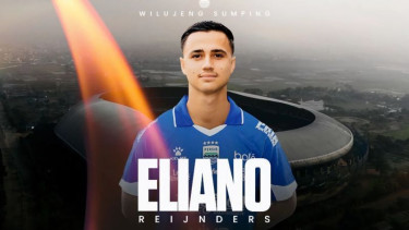 Eliano Reijnders resmi bergabung dengan Persib Bandung