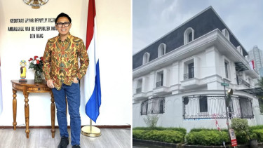 Rumah mewah Eko Patrio.