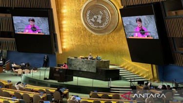 Ilustrasi Sidang Majelis Umum PBB di New York, Amerika Serikat