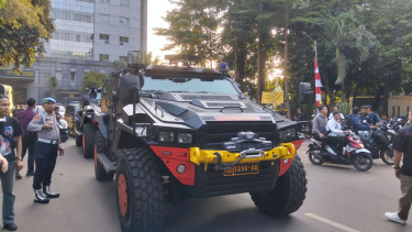 Patroli skala besar Polda Metro Jaya