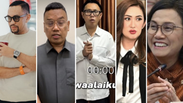 Artis dan politisi yang rumahnya dijarah.