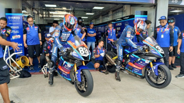 Tim Yamaha Racing Indonesia di ARRC Mandalika 2025