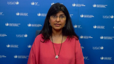  Juru Bicara Kantor Komisaris Tinggi HAM PBB (OHCHR)  Ravina Shamdasani