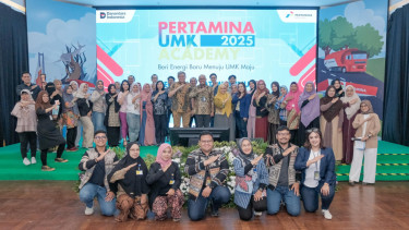 Pertamina menggelar kick off Pertamina UMK Academy 2025