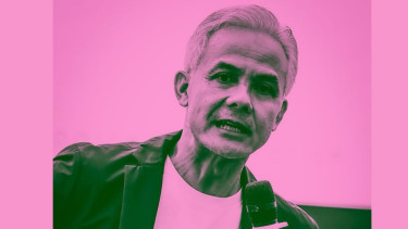 Ganjar Pranowo Ikut Pasang Foto Profil Brave Pink-Hero Green
