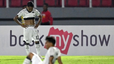 Kekecewaan pemain Timnas Indonesia U-23 gagal kalahkan Laos