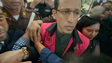 Eks Mendikbudristek Nadiem Makarim ditahan Kejagung