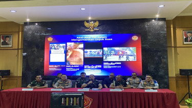konferensi pers Mabes TNI