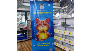 Bobby The Cat menggelar kegiatan sosial