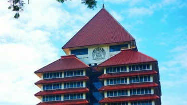 Gedung Rektorat UI di Depok, Jawa Barat