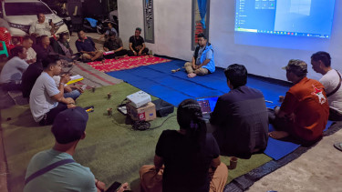 DPD ARUN Kalbar menggelar pertemuan dengan warga