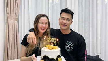 Eza Gionino dan Meiza Aulia.
