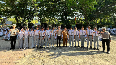 Polda Riau gelar program Police Goes to School dan Green Policing di SMA/SMK