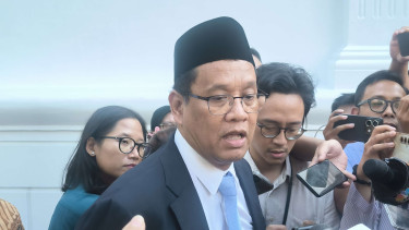 Menteri Keuangan (Menkeu) Purbaya Yudhi Sadewa di Kompleks Istana Kepresidenan 