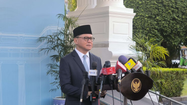 Menteri Pelindungan Pekerja Migran Indonesia (P2MI), Mukhtarudin di Kompleks Istana Kepresidenan, Jakarta Pusat 
