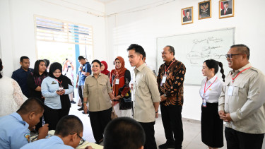 Gibran tinjau program MBG bersama Titiek Soeharto di Batam