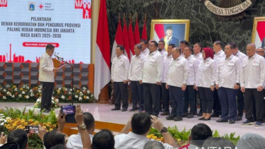 Jusuf Kalla lantik dewan kehormatan dan pengurus PMI periode 2025-2030