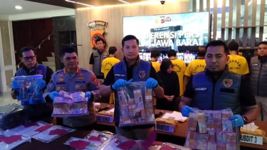 Polda Jabar rilis kasus korupsi bantuan petani di Karawang