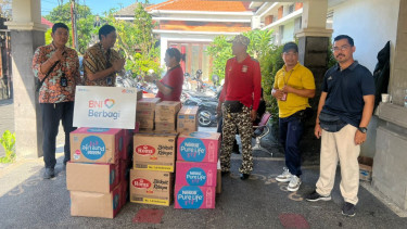 BNI Peduli salurkan bantuan untuk korban banjir bandang Bali dan NTT