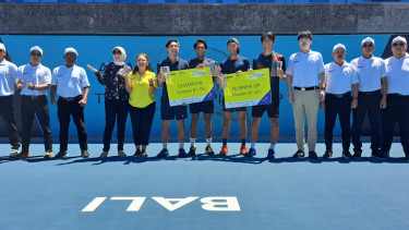 Christo/Rifqi Juara Ganda Putra M25 Seri 7 Bali, Akhiri Puasa Gelar Indonesia