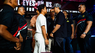 Paris Pernandes dan Rudy Golden Boy.