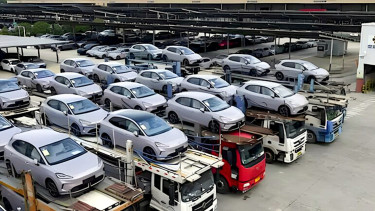 MG4 EV baru dikirim ke diler di China
