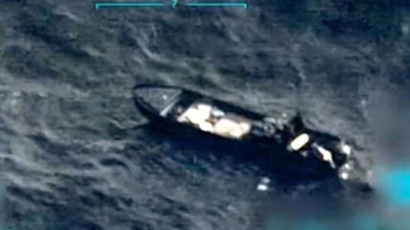 Militer AS menghancurkan kapal pengangkut narkoba dari Venezuela di Laut Karibia