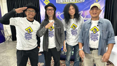 Para musisi juri Gema Cipta Lagu.