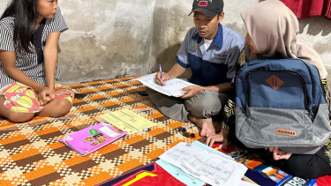 Pendataan SUSENAS sebagai sumber penghitungan data kemiskinan.