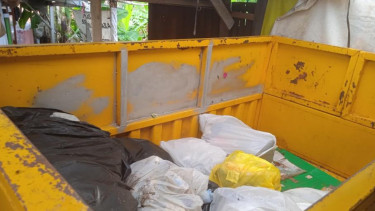 Timbulan sampah.