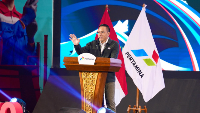 Direktur Utama Pertamina, Simon Aloysius Mantiri
