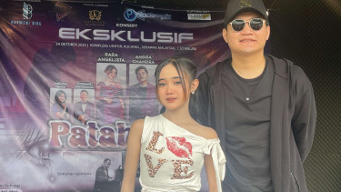 Angga Candra dan Rara Angelista.