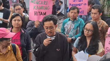 Kakak Delpedro, Delpiero di Polda Metro Jaya