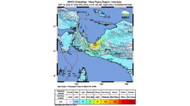 Gempa M 6,6 guncang Nabire, Papua Tengah
