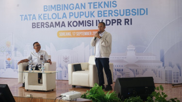 Bimbingan Teknis Tata Kelola Pupuk Bersubsidi Bersama Komisi IV DPR RI
