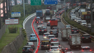 Rekayasa lalu lintas di Gerbang Tol (GT) Fatmawati 2