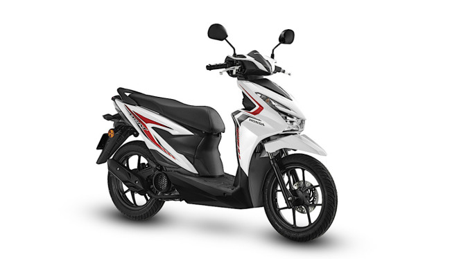 Honda BeAT 2025 yang dijual di Malaysia