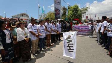 Deklarasi Hari Keadilan Ekologis se-Dunia di NTT