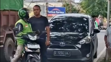 Oknum anggota TNI memukul salah satu Ojol di Pontianak
