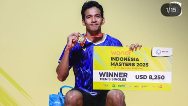 Chico Aura Dwi Wardoyo Juara Indonesia Masters 2025
