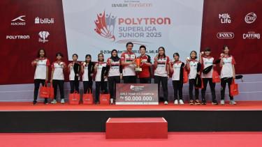 PB Djarum juara Superliga Junior 2025