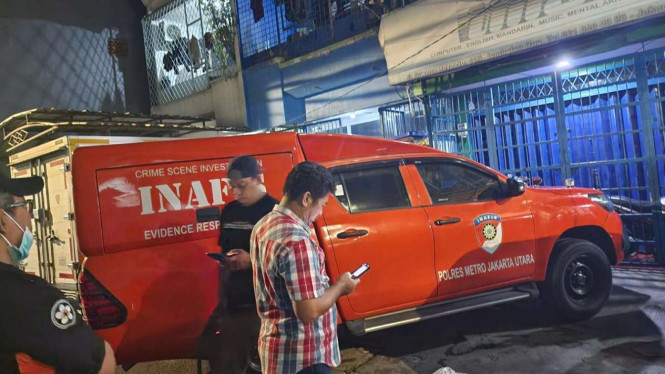 Lokasi penemuan bocah tewas bersimbah darah di Penjaringan