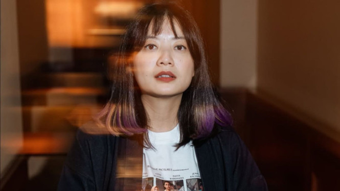 Artis sekaligus mantan penyanyi cilik, Leony Vitria Hartanti